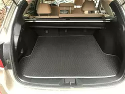 Килимок багажника (чорний, EVA, поліуретановий) для Subaru Outback 2014-2019 рр Килимок багажника (чорний, EVA, поліуретановий) для Subaru Outback 2014-2019 рр