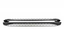 Бокові пороги Shining V1 (2 шт., Алюміній) для Subaru Outback 2014-2019 рр Бокові пороги Shining V1 (2 шт., Алюміній) для Subaru Outback 2014-2019 рр