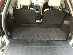 Килимок багажника з 3 частин (EVA, чорний) для Volvo XC90 2002-2014 рр Килимок багажника з 3 частин (EVA, чорний) для Volvo XC90 2002-2014 рр