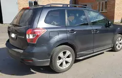 Бокові пороги Premium (2 шт., нерж.) Ø51 для Subaru Forester 2013-2018 рр Бокові пороги Premium (2 шт., нерж.) Ø51 для Subaru Forester 2013-2018 рр