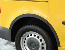 Накладки на арки (4 шт, чорні) для Daewoo Matiz 2009-2015 рр Накладки на арки (4 шт, чорні) для Daewoo Matiz 2009-2015 рр