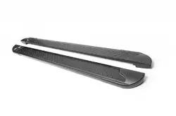Бокові пороги Allmond Black (2 шт., Алюміній) для Volvo XC90 2002-2014 рр Бокові пороги Allmond Black (2 шт., Алюміній) для Volvo XC90 2002-2014 рр