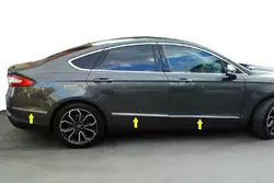 Молдинг дверний (6 шт, нерж) для Ford Fusion 2012-2020 рр Молдинг дверний (6 шт, нерж) для Ford Fusion 2012-2020 рр