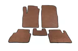 Килимки EVA (Коричневий) для Nissan Tiida 2004-2011 рр Килимки EVA (Коричневий) для Nissan Tiida 2004-2011 рр
