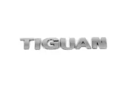 Напис прямий шрифт (під оригінал) для Volkswagen Tiguan 2007-2016 рр Напис прямий шрифт (під оригінал) для Volkswagen Tiguan 2007-2016 рр