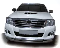 Передній захист ST014-1 (нерж.) для Toyota Hilux 2006-2015 рр Передній захист ST014-1 (нерж.) для Toyota Hilux 2006-2015 рр