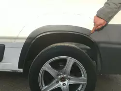 Накладки на арки (4 шт, чорні) ABS-Пластик (2006-2014) для Fiat Ducato 2006-2024 та 2014-2024 рр Накладки на арки (4 шт, чорні) ABS-Пластик (2006-2014) для Fiat Ducato 2006-2024 та 2014-2024 рр