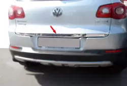 Кромка багажника (нерж.) для Volkswagen Tiguan 2007-2016 рр Кромка багажника (нерж.) для Volkswagen Tiguan 2007-2016 рр