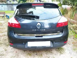 Кромка багажника (HB, нерж.) для Renault Megane III 2009-2016 рр Кромка багажника (HB, нерж.) для Renault Megane III 2009-2016 рр