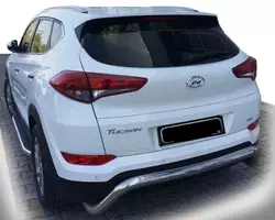 Задня дуга AK007 (нерж.) для Hyundai Tucson TL 2016-2021рр Задня дуга AK007 (нерж.) для Hyundai Tucson TL 2016-2021рр