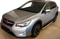 Бокові пороги Fullmond (2 шт., алюм) для Subaru XV 2011-2017 рр Бокові пороги Fullmond (2 шт., алюм) для Subaru XV 2011-2017 рр