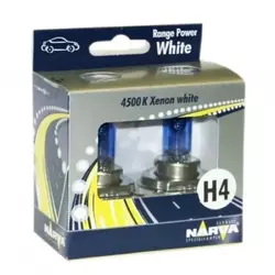 Лампа головного світла Narva H4 100/90W Range Power White 48688 для Універсальні товари Лампа головного світла Narva H4 100/90W Range Power White 48688 для Універсальні товари