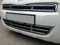 Решітка цільна 2008-2012 (нерж) 2012-2024 для Citroen Berlingo 2008-2018 рр Решітка цільна 2008-2012 (нерж) 2012-2024 для Citroen Berlingo 2008-2018 рр