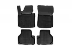 Гумові килимки з бортом (4 шт, Polytep) для Volkswagen Tiguan 2007-2016 рр Гумові килимки з бортом (4 шт, Polytep) для Volkswagen Tiguan 2007-2016 рр