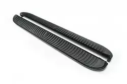 Бокові пороги Tayga Black (2 шт., алюміній) для Subaru Outback 2009-2014 рр Бокові пороги Tayga Black (2 шт., алюміній) для Subaru Outback 2009-2014 рр
