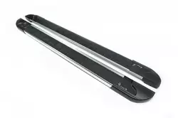 Бокові пороги RedLine V1 (2 шт., Алюміній) Довга база для Volkswagen T5 Multivan 2003-2010 рр Бокові пороги RedLine V1 (2 шт., Алюміній) Довга база для Volkswagen T5 Multivan 2003-2010 рр