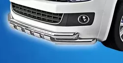 Передній вус ST015 (нерж) для Volkswagen T5 Multivan 2003-2010 рр Передній вус ST015 (нерж) для Volkswagen T5 Multivan 2003-2010 рр
