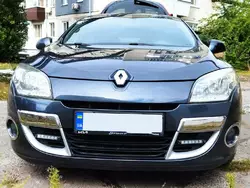 Кути на передній бампер 2008-2011 (нерж) для Renault Megane III рр Кути на передній бампер 2008-2011 (нерж) для Renault Megane III рр