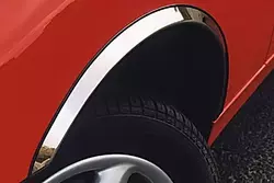 Накладки на арки (4 шт, нерж) для Toyota Rav 4 1996-2001 рр Накладки на арки (4 шт, нерж) для Toyota Rav 4 1996-2001 рр