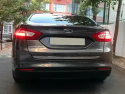 Кромка багажника (нерж) для Ford Fusion 2012-2020 рр Кромка багажника (нерж) для Ford Fusion 2012-2020 рр