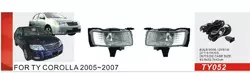Протитуманки 2004-2007 (2 шт, галогенні) для Toyota Corolla років Протитуманки 2004-2007 (2 шт, галогенні) для Toyota Corolla років