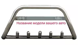Кенгурятник WT004 (нерж) для Hyundai Tucson TL 2016-2021рр Кенгурятник WT004 (нерж) для Hyundai Tucson TL 2016-2021рр