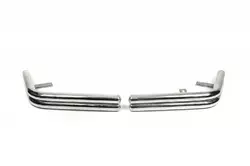 Задні куточки AK003-double (2 шт., нерж) для Volkswagen T5 Multivan 2003-2010 рр Задні куточки AK003-double (2 шт., нерж) для Volkswagen T5 Multivan 2003-2010 рр