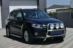 Кенгурятник WT018 (нерж) для Volkswagen Tiguan 2007-2016 рр Кенгурятник WT018 (нерж) для Volkswagen Tiguan 2007-2016 рр