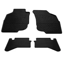 Гумові килимки (4 шт, Stingray Premium) для Toyota Hilux 2006-2015 рр Гумові килимки (4 шт, Stingray Premium) для Toyota Hilux 2006-2015 рр