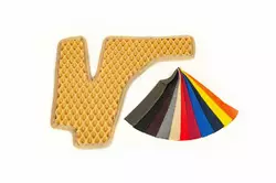 Килимки EVA (бежеві, передні, для 1-20241) для Volkswagen T5 Multivan 2003-2010 рр Килимки EVA (бежеві, передні, для 1-20241) для Volkswagen T5 Multivan 2003-2010 рр