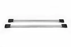 Перемички на звичайні рейлінги WingBar V1 (2 шт) до 110 см, Сірі для Універсальні товари Перемички на звичайні рейлінги WingBar V1 (2 шт) до 110 см, Сірі для Універсальні товари