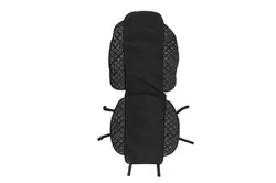 Накидка на сидіння ECO і тканина (1 шт, EcoBlack) для Універсальні товари Накидка на сидіння ECO і тканина (1 шт, EcoBlack) для Універсальні товари