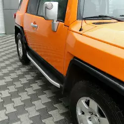 Бокові пороги Fullmond (2 шт., алюм) для Porsche Cayenne 2010-2017 рр Бокові пороги Fullmond (2 шт., алюм) для Porsche Cayenne 2010-2017 рр