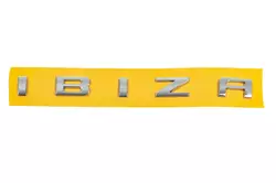 Напис Ibiza 6L6853687A (275мм на 25мм) для Seat Ibiza 2002-2009 рр Напис Ibiza 6L6853687A (275мм на 25мм) для Seat Ibiza 2002-2009 рр