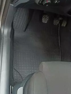 Гумові килимки (4 шт, Polytep) для Seat Ibiza 2002-2009 рр Гумові килимки (4 шт, Polytep) для Seat Ibiza 2002-2009 рр