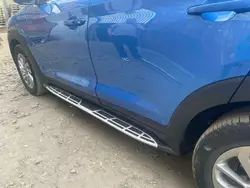 Бокові пороги Оригінальний дизайн V1 (2шт) для Hyundai Tucson TL 2016-2021рр Бокові пороги Оригінальний дизайн V1 (2шт) для Hyundai Tucson TL 2016-2021рр
