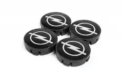 Ковпачки на диски 58/55мм (4 шт) для Тюнінг Opel