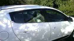 Нижня окантовка вікон (HB, 6 шт., нерж.) для Renault Megane III 2009-2016 рр Нижня окантовка вікон (HB, 6 шт., нерж.) для Renault Megane III 2009-2016 рр