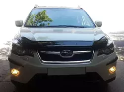 Дефлектор капоту (EuroCap) для Subaru XV 2011-2017 рр Дефлектор капоту (EuroCap) для Subaru XV 2011-2017 рр
