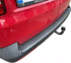 Накладка на задній бампер EuroCap (ABS) для Volkswagen T5 Multivan 2003-2010 рр Накладка на задній бампер EuroCap (ABS) для Volkswagen T5 Multivan 2003-2010 рр