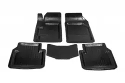 Гумові килимки з бортом (5 шт, Polytep) для Daewoo Matiz 2009-2015 рр Гумові килимки з бортом (5 шт, Polytep) для Daewoo Matiz 2009-2015 рр