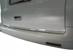 Накладка на кромка багажника (нерж) OmsaLine, 1 двері - вгору для Volkswagen T5 Multivan 2003-2010 рр Накладка на кромка багажника (нерж) OmsaLine, 1 двері - вгору для Volkswagen T5 Multivan 2003-2010 рр