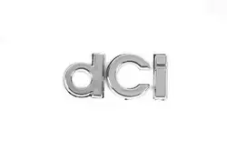 Напис DCI 908894256R (55мм на 24мм) для Renault Megane III рр Напис DCI 908894256R (55мм на 24мм) для Renault Megane III рр