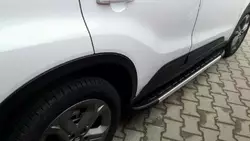 Бокові пороги Duru (2 шт., Алюміній) для Suzuki Vitara 2015-2024 рр Бокові пороги Duru (2 шт., Алюміній) для Suzuki Vitara 2015-2024 рр