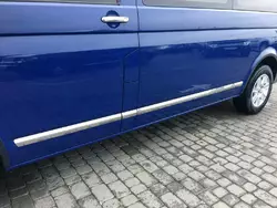 Молдинги на двері (нерж, Хром) 1 двері, Довга, Carmos - турецька сталь для Volkswagen T5 Multivan 2003-2010 рр Молдинги на двері (нерж, Хром) 1 двері, Довга, Carmos - турецька сталь для Volkswagen T5 Multivan 2003-2010 рр