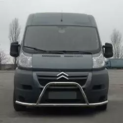 Передня дуга ST019 (нерж.) для Fiat Ducato 2006-2024 та рр Передня дуга ST019 (нерж.) для Fiat Ducato 2006-2024 та рр