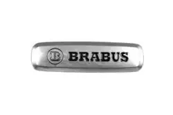 Brabus Шильдик алюмінієвий для килимків (1шт) для Тюнінг Mercedes Brabus Шильдик алюмінієвий для килимків (1шт) для Тюнінг Mercedes