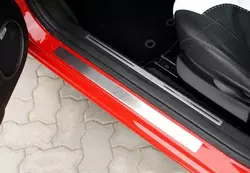 Накладки на пороги OmsLine (нерж) 2 штучні для Alfa Romeo 147 2000-2010 рр Накладки на пороги OmsLine (нерж) 2 штучні для Alfa Romeo 147 2000-2010 рр