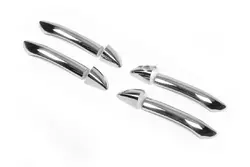 Накладки на ручки (4 шт, нерж) для Mercedes ML W164 Накладки на ручки (4 шт, нерж) для Mercedes ML W164