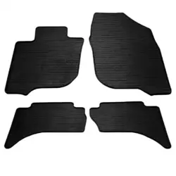 Гумові килимки (4 шт, Stingray Premium) для Fiat Fullback 2016-2024 рр Гумові килимки (4 шт, Stingray Premium) для Fiat Fullback 2016-2024 рр
